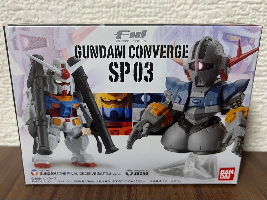 コンバージSP01 νガンダム & サザビー SP03 ガンダム & ジオング