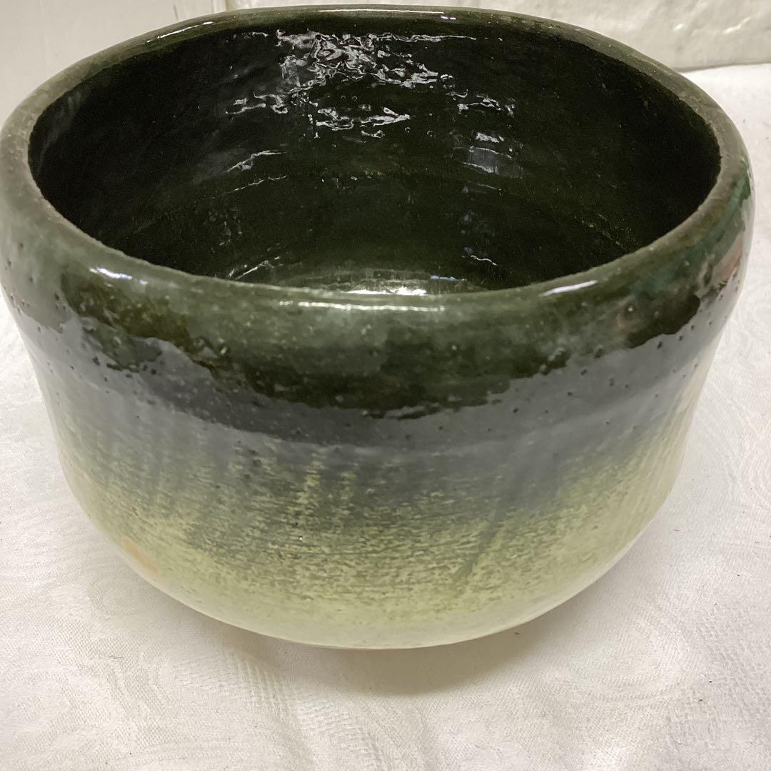 S1 楽茶盌　楽入窯　吉村重生　抹茶椀　直径12cm 高さ8.5cm　茶道具