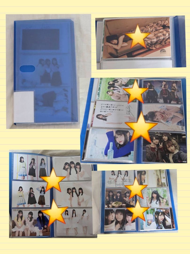 雨宮天、TrySailブロマイド112枚セット(うち1枚は雨宮天直筆サイン入り)