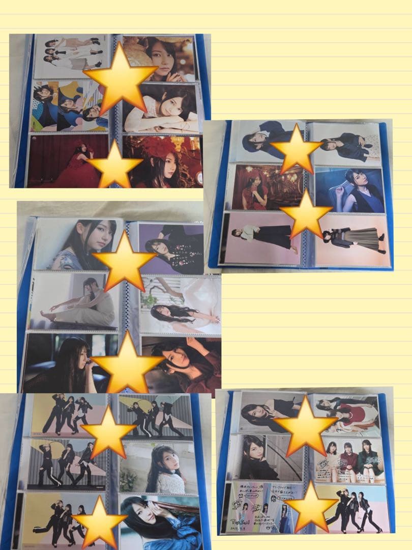 雨宮天、TrySailブロマイド112枚セット(うち1枚は雨宮天直筆サイン入り)