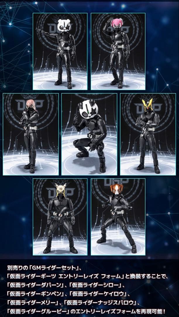 S.H.Figuarts デザイアグランプリ エントリーレイズセット