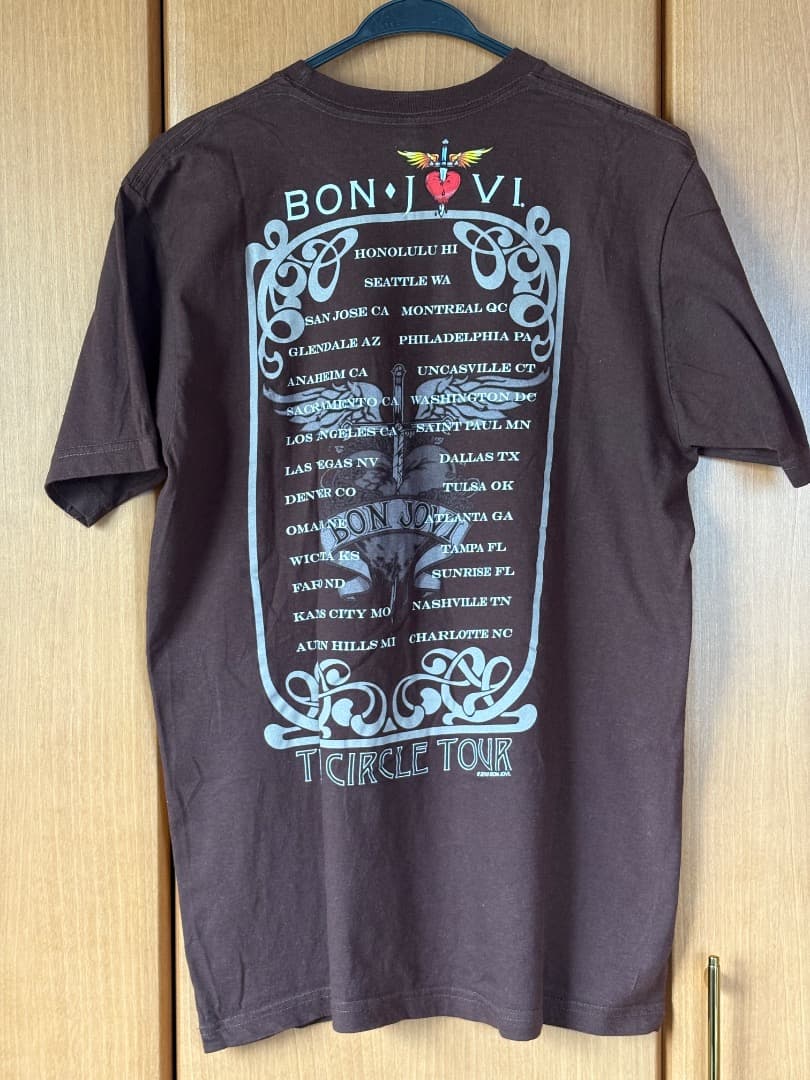 BON JOVI | ツアーT シャツ Lサイズ