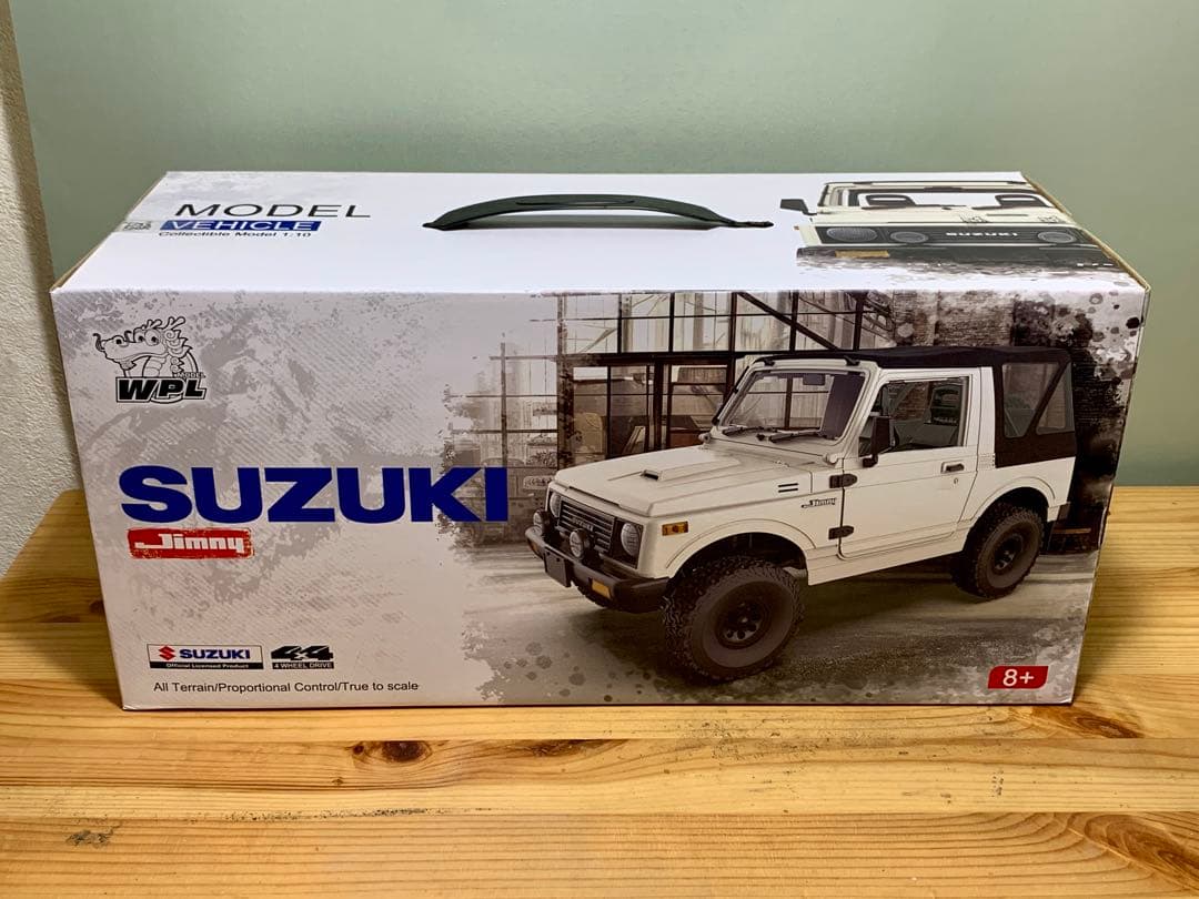 K*N様 LED ドライバー付属 WPL Suzuki Jimny ホワイト ラ