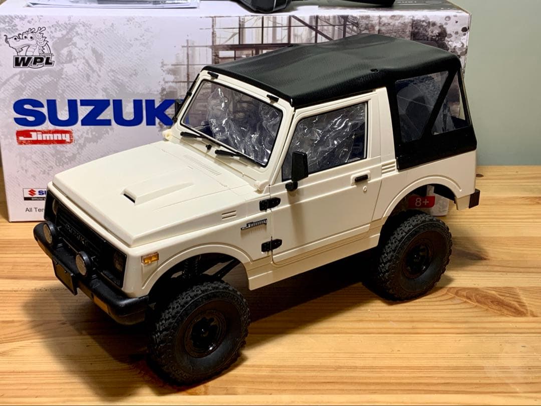 K*N様 LED ドライバー付属 WPL Suzuki Jimny ホワイト ラ
