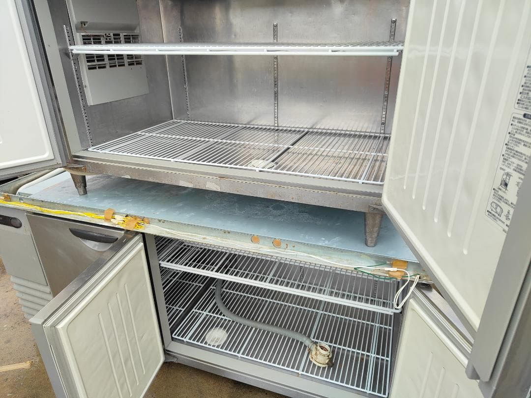 サンヨー 台下冷蔵庫 厨房用品 飲食店 ヨコ型 4台セット