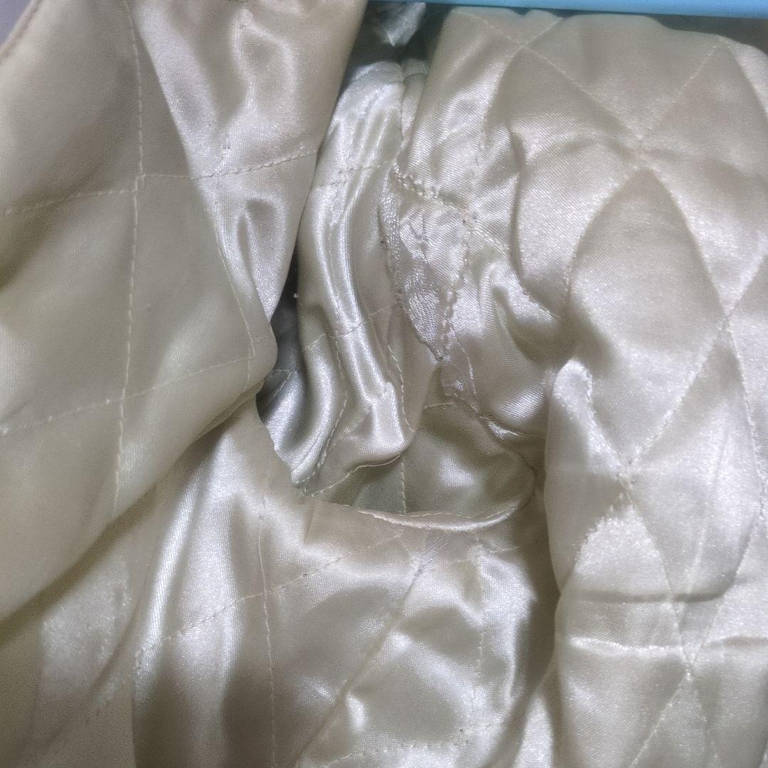 革ジャン 白 メンズ 本革 ホワイトレザー ダブル ライダースジャケット