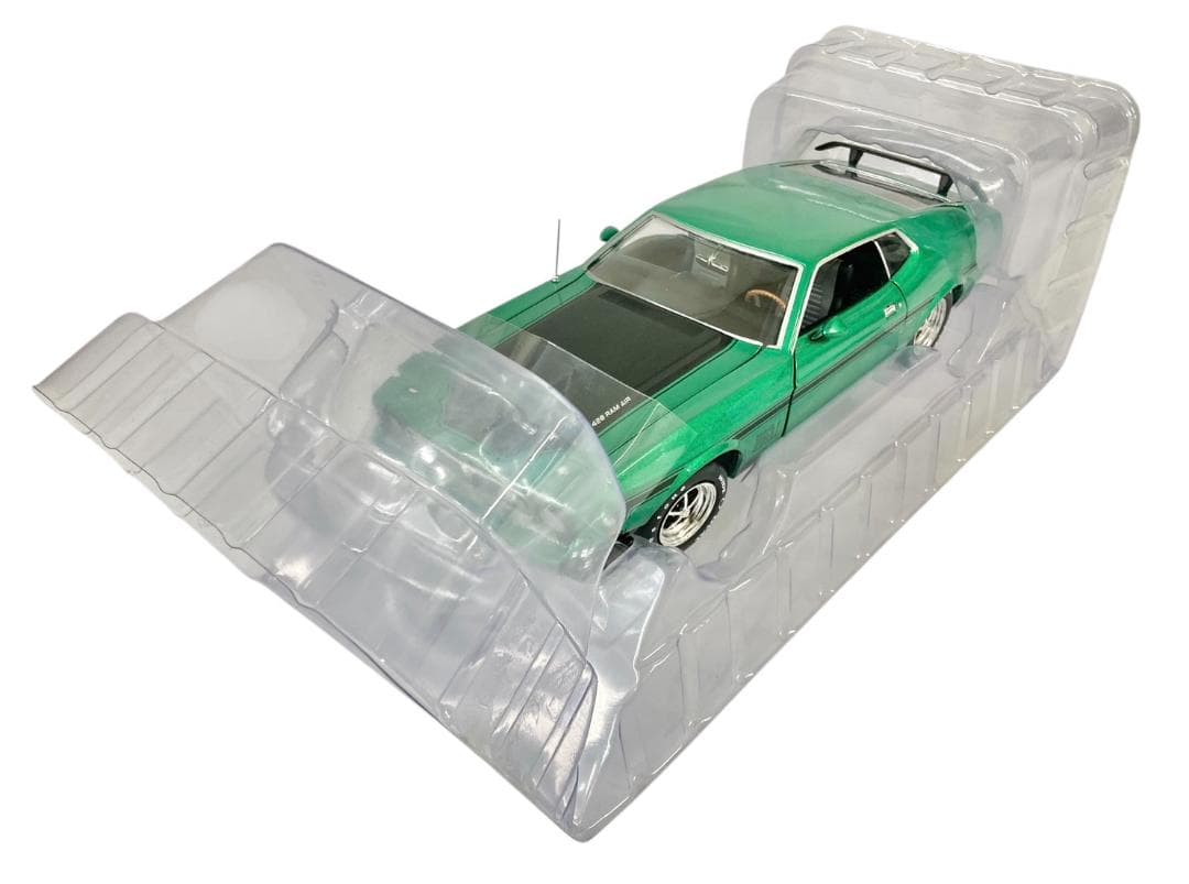★美品★ 1/18 1971 フォード マスタング マッハ 1 グラバーグリーン