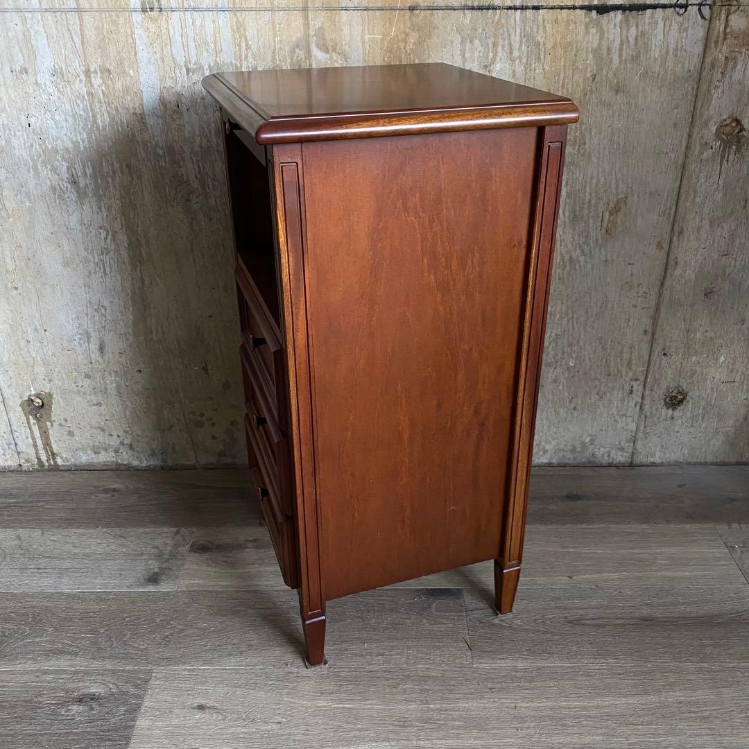 東海家具KENT 電話台　サイドチェスト コンソール　マホガニー材