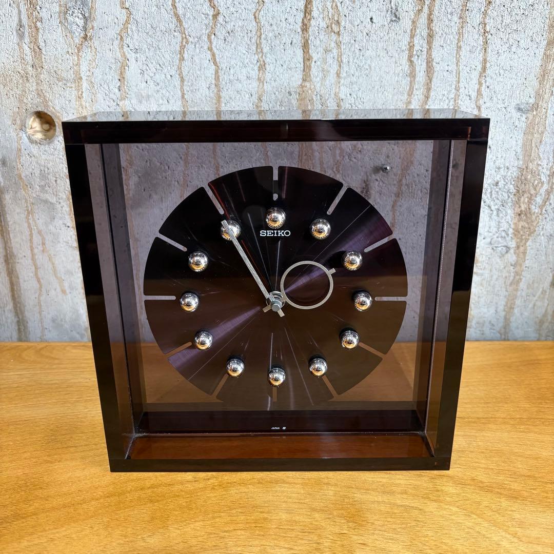 SIEKO ヴィンテージ　壁掛時計　レトロモダン
