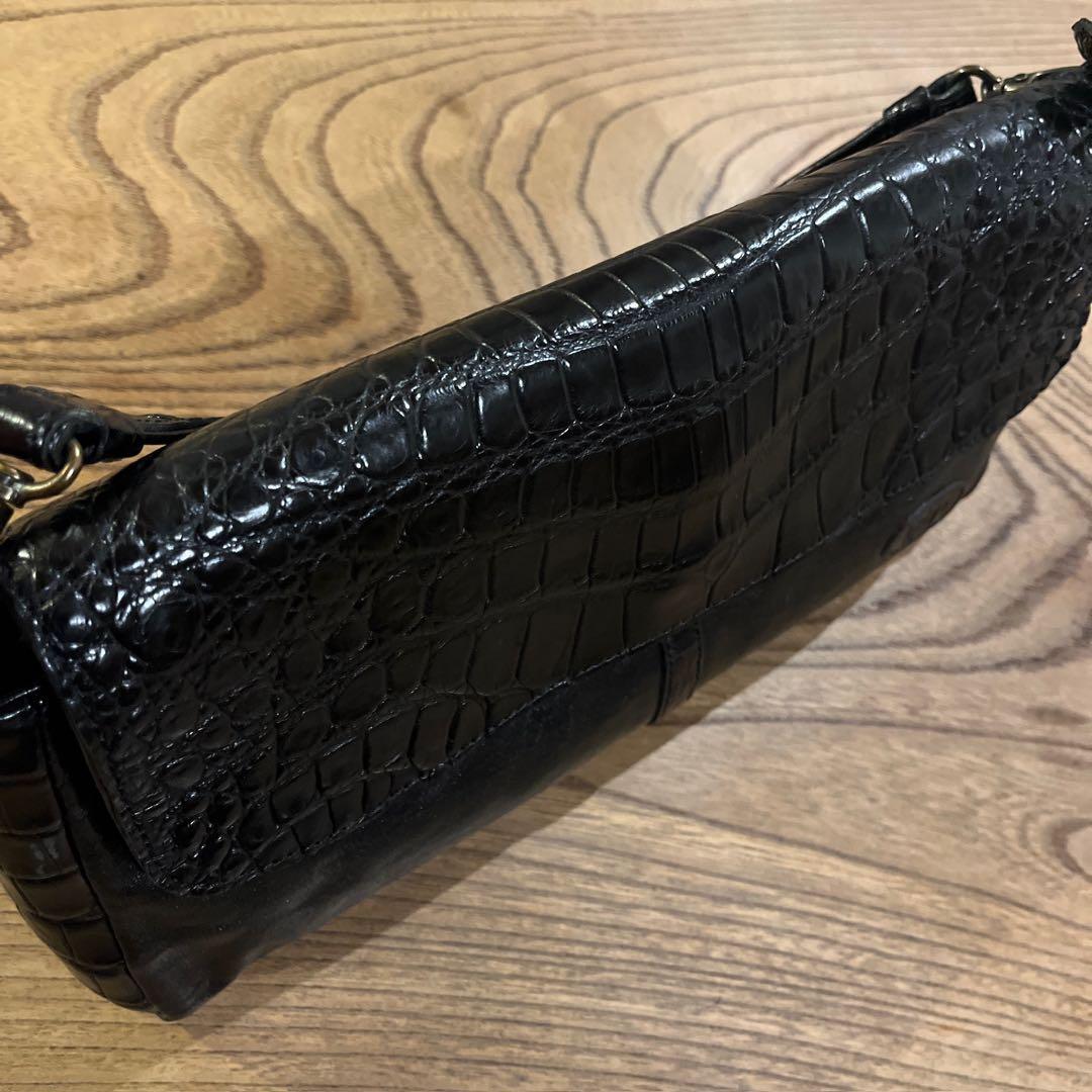 ibiza イビザ クロコダイル 手提げバッグ 美品