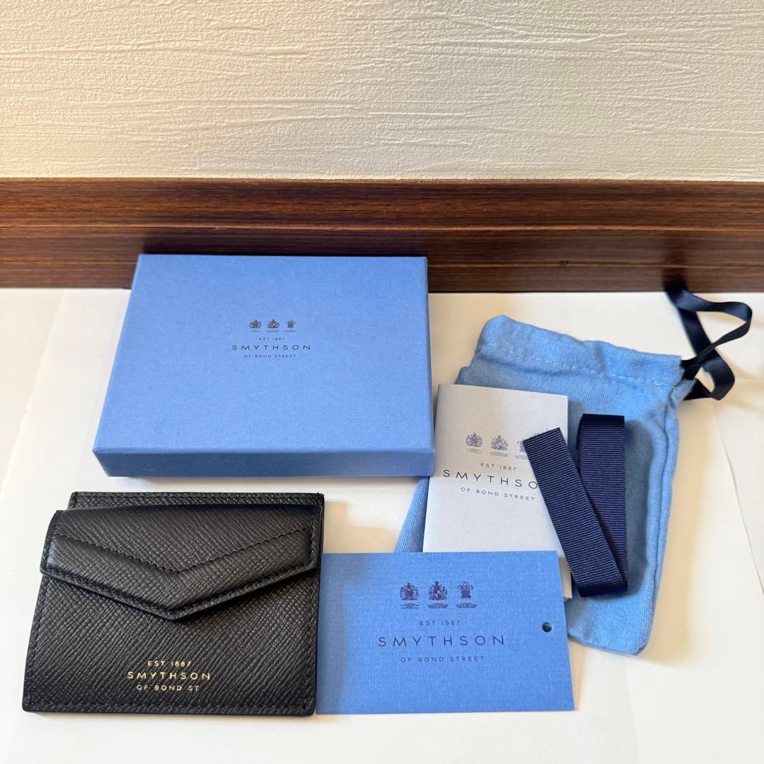 スマイソン　パナマ　PANAMA カードケース　ケース　ブラック