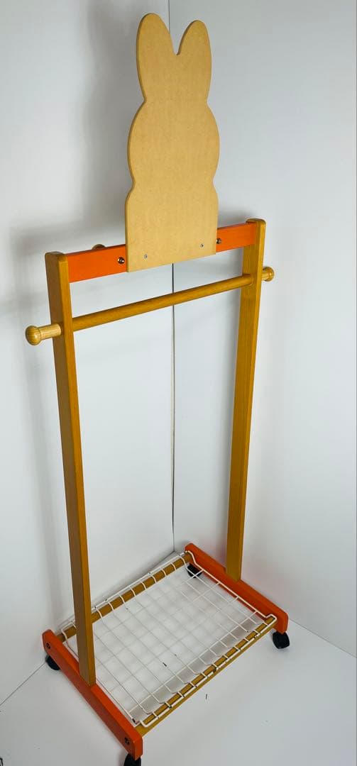 ミッフィー　ハンガーラック　ハンガーチェスト　木製ラック