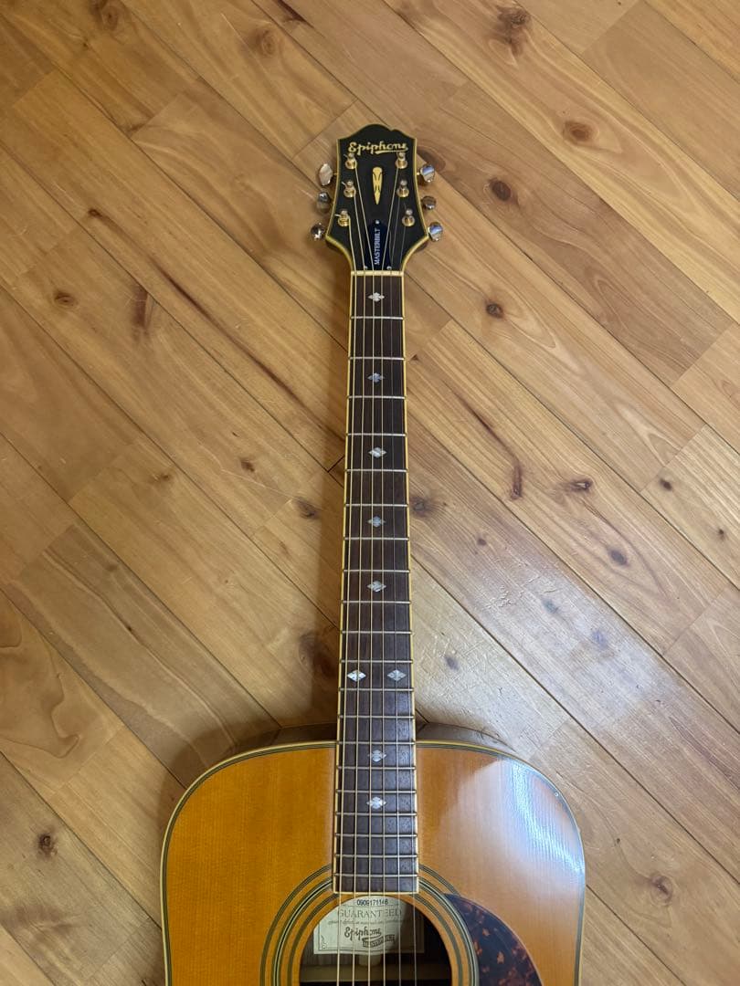 【美品】Epiphone Masterbilt DR-500RNS Hケース付