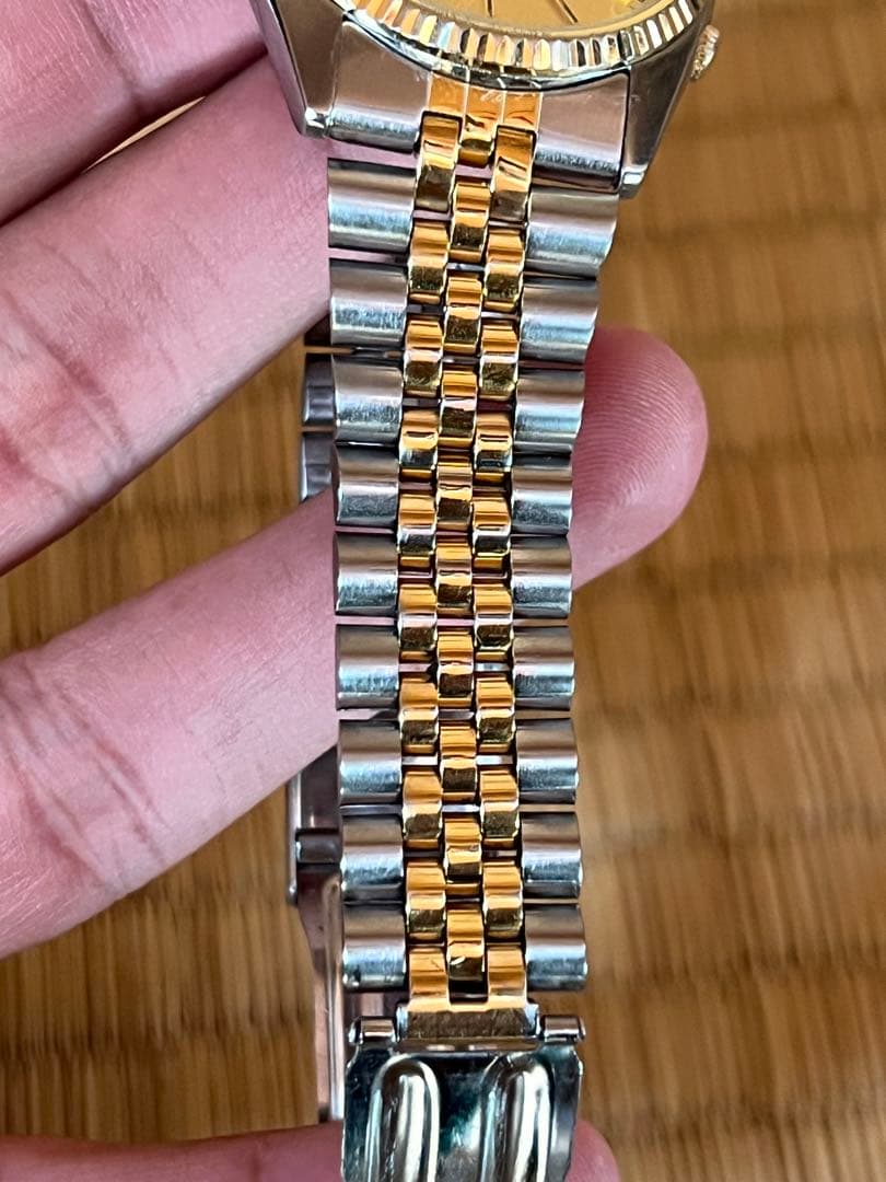 SEIKO 自動巻き時計 ゴールド シルバー