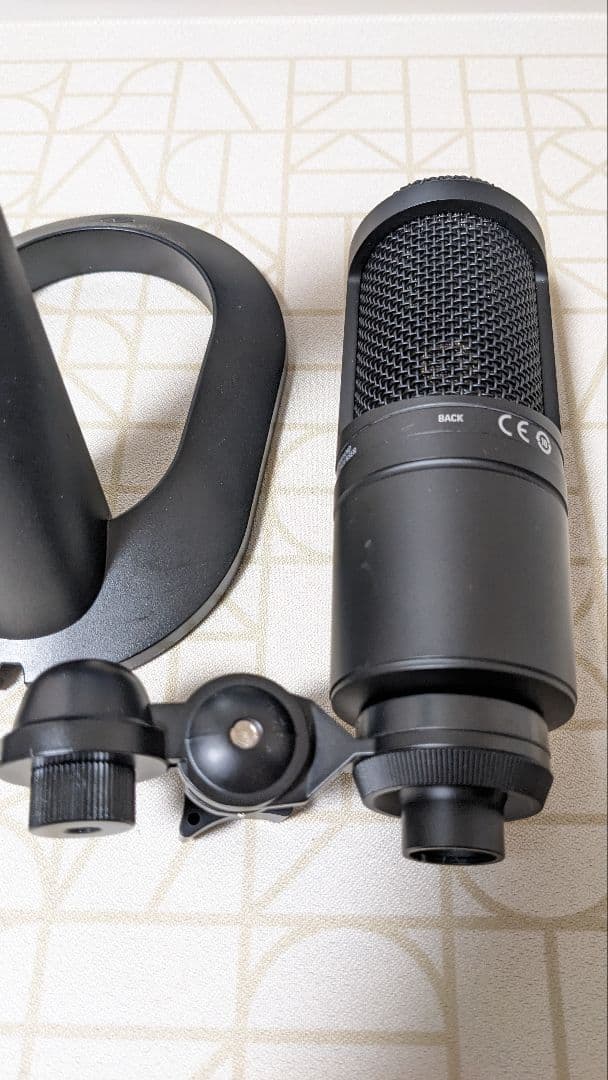 配信機器・PA機器・レコーディング機器 audio-technica AT2020 AT8703