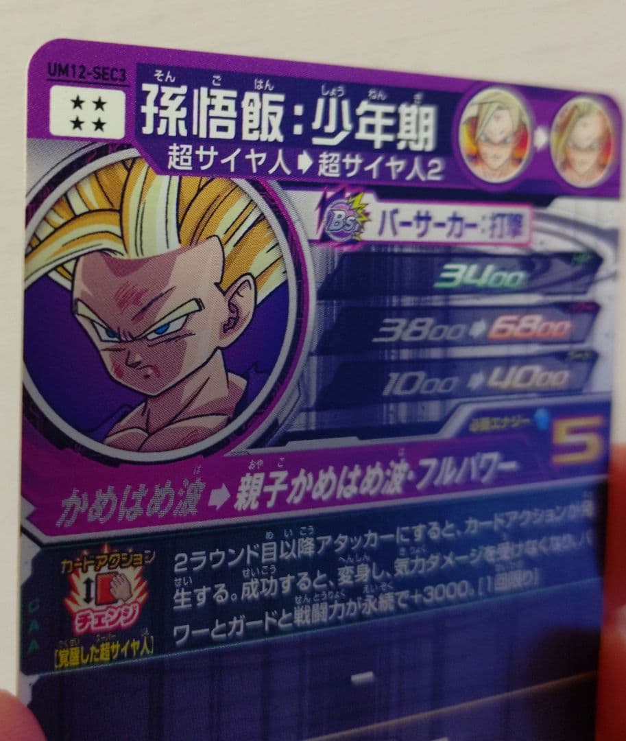 【竜騎士】UM10-SEC3 ベジータ他2枚