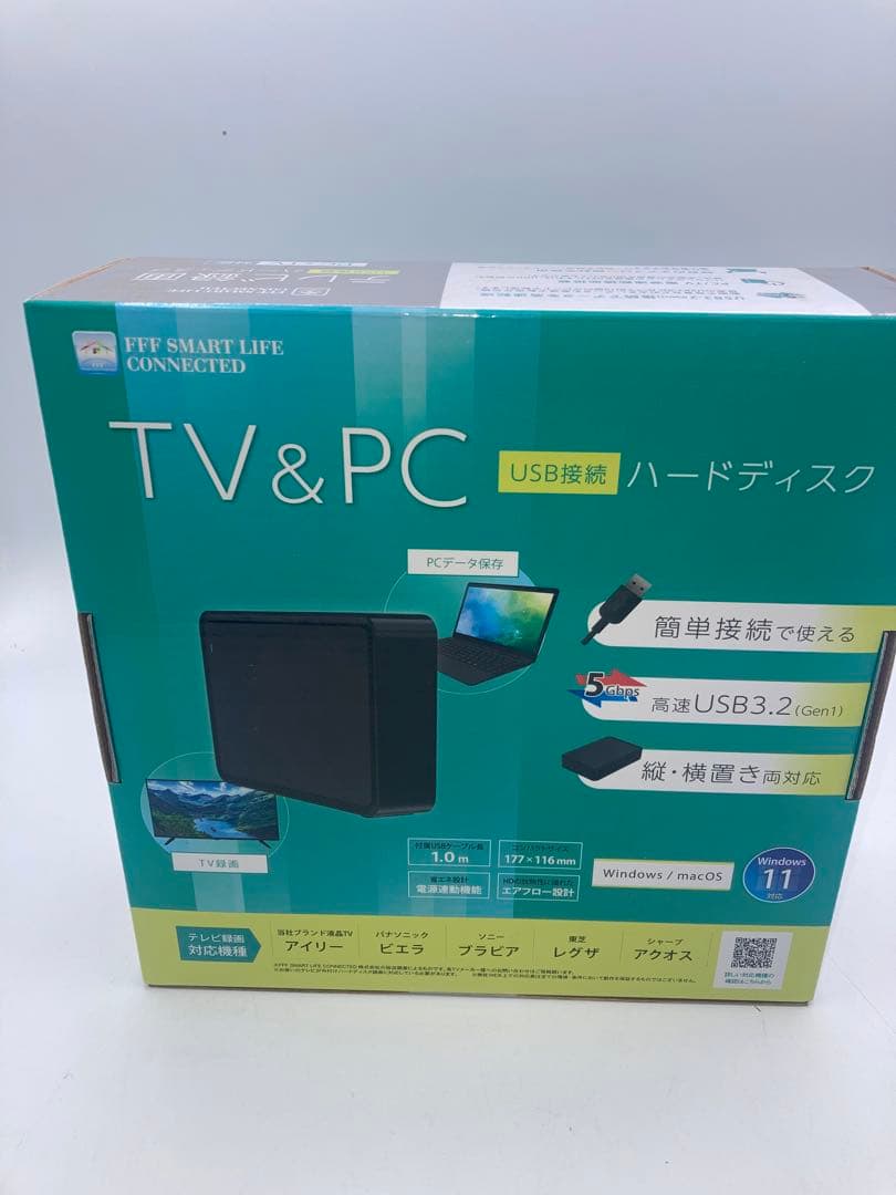 【新品未開封】テレビ録画用ハードディスク　4TB PCにも使用可能