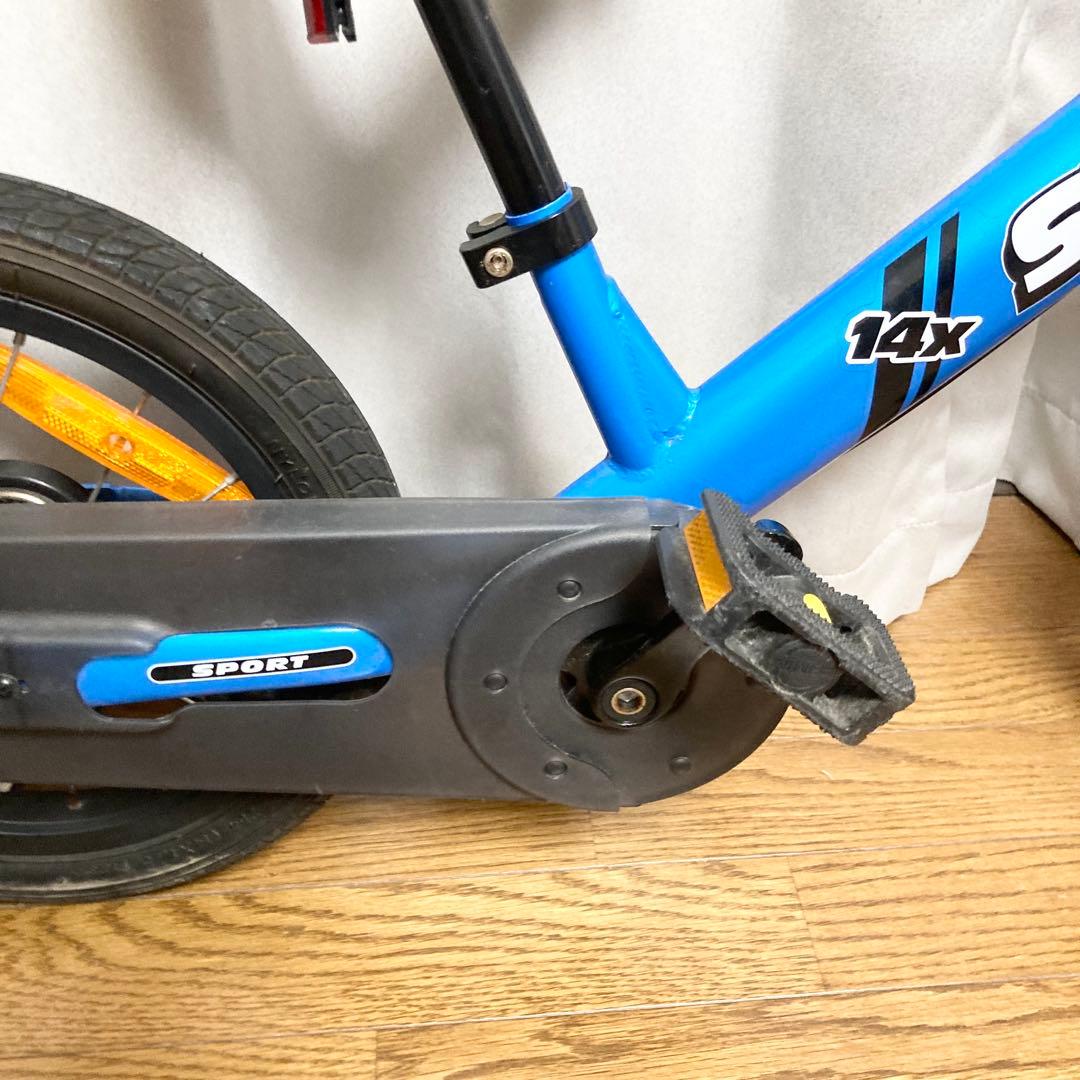 比較的美品 STRIDER ストライダー 14x スタンド付き キッズ自転車