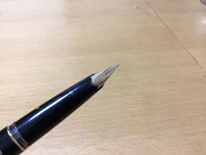 モンブラン　No. 221 黒　万年筆　heavy used