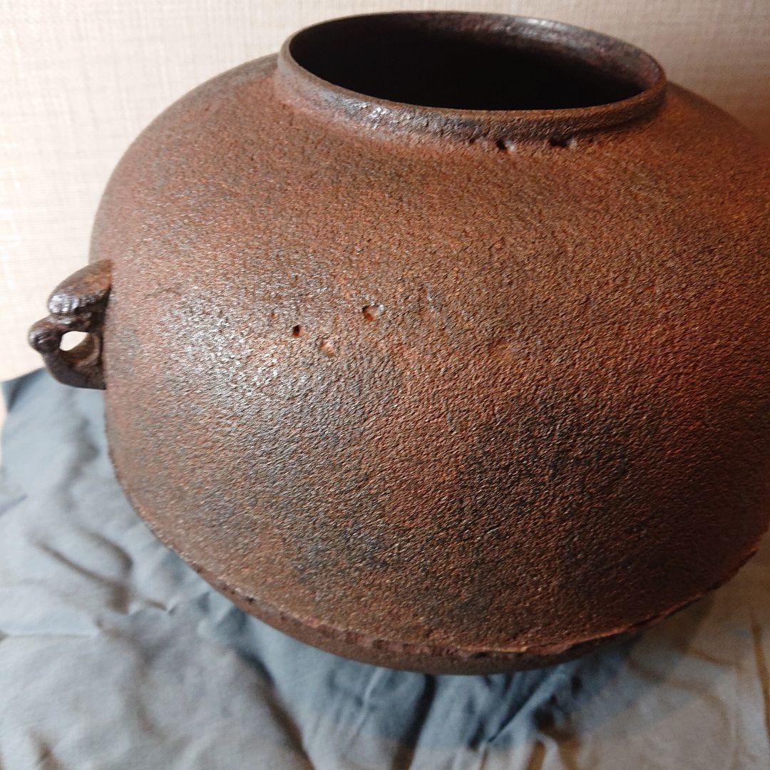 茶道具 鉄製 茶釜