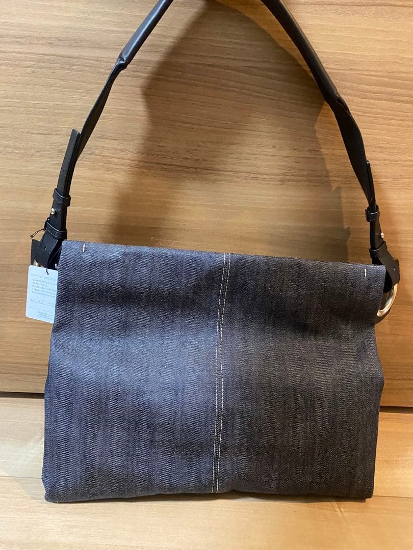 kawakawa デニム hatomeボディバッグLサイズ