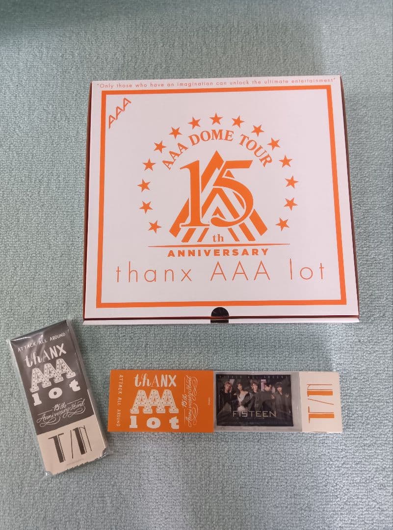 THANX AAA lot 15th グッズまとめ売り