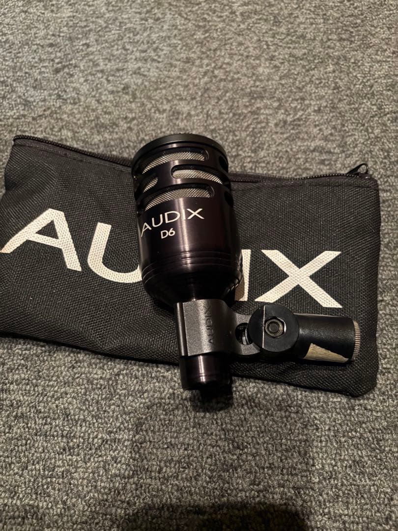 AUDIX D6 ダイナミックマイク　美品