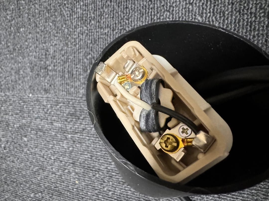 無印良品　ペンダントライト丸　S　MJ-PM15A-BK