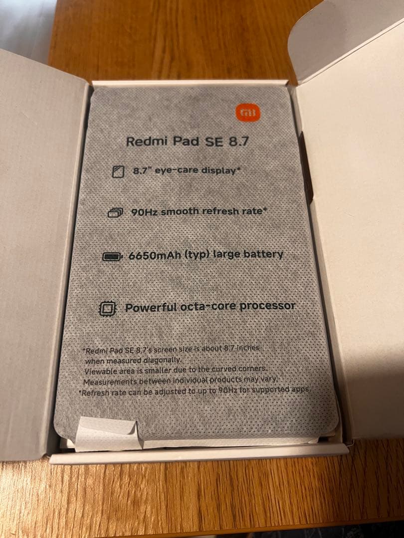 Redmi Pad SE 8.7 本体