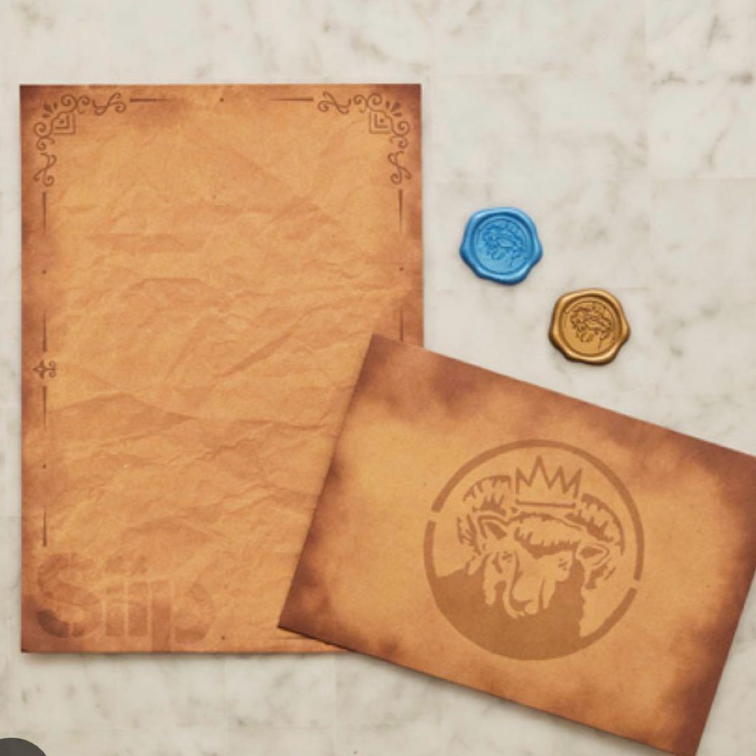 Siip ガイアGOODS3点 （スリッパ、レターセット、ポーチ）