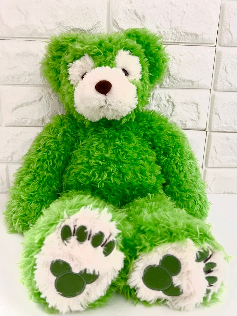 270体限定　2008 ビバリーホワイトさん サイン入り　ダッフィー　グリーン