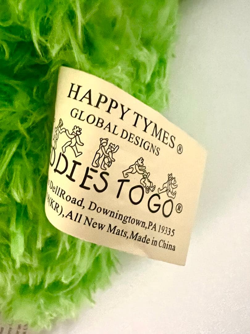 270体限定　2008 ビバリーホワイトさん サイン入り　ダッフィー　グリーン