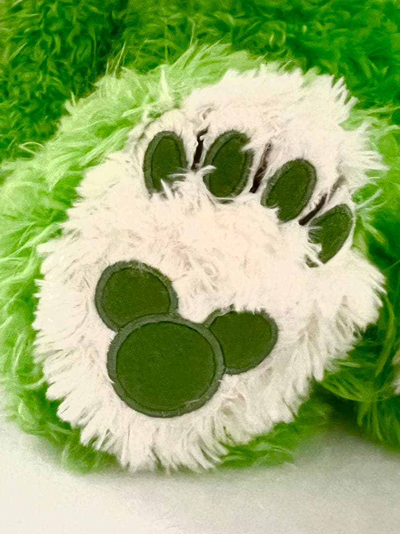 270体限定　2008 ビバリーホワイトさん サイン入り　ダッフィー　グリーン