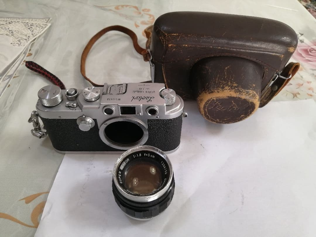 レオタックスK3？ 　レンズ　ケース付き