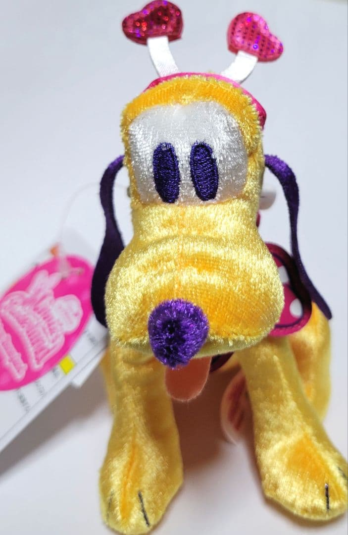 ミッキー　ミニー　プルート　ぬいぐるみバッジ　ミニーのファンダーランド