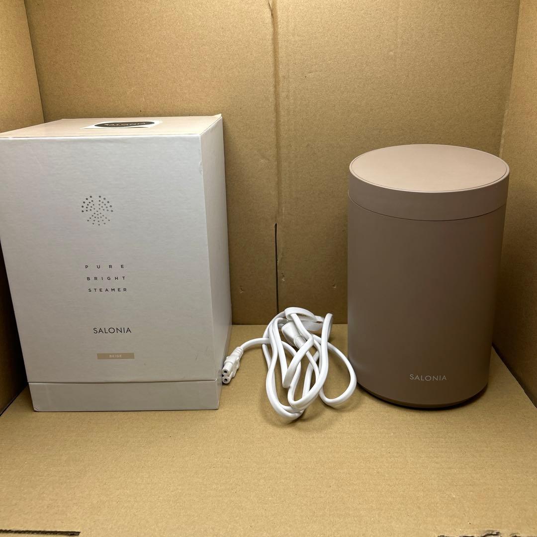 ボディ・フェイスケア SALONIA PURE BRIGHT STEAMER
