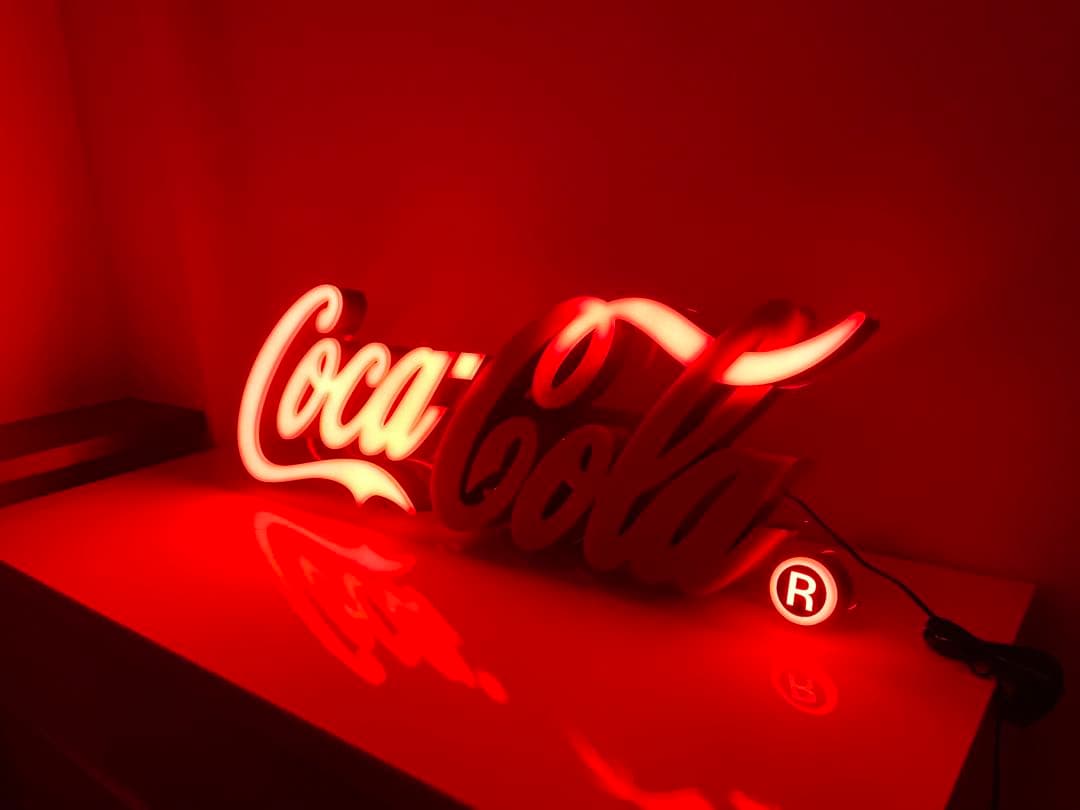 【値下げ】即購入OK 新品未使用品　コカ・コーラLEDサインライト