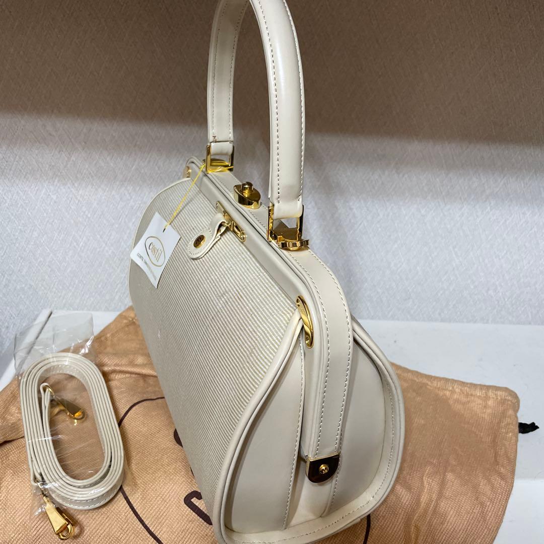 costil アイボリー ハンドバッグ　未使用