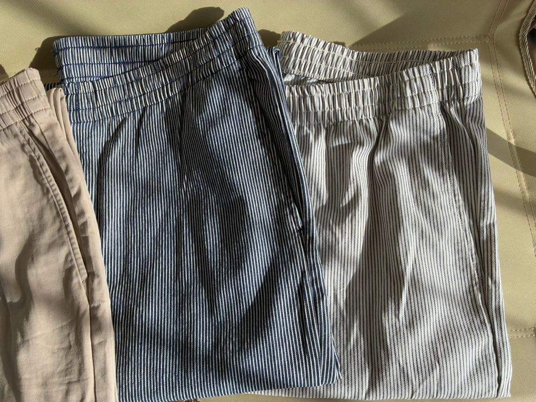 UNIQLO ストレッチイージーアンクルパンツ 9本セット