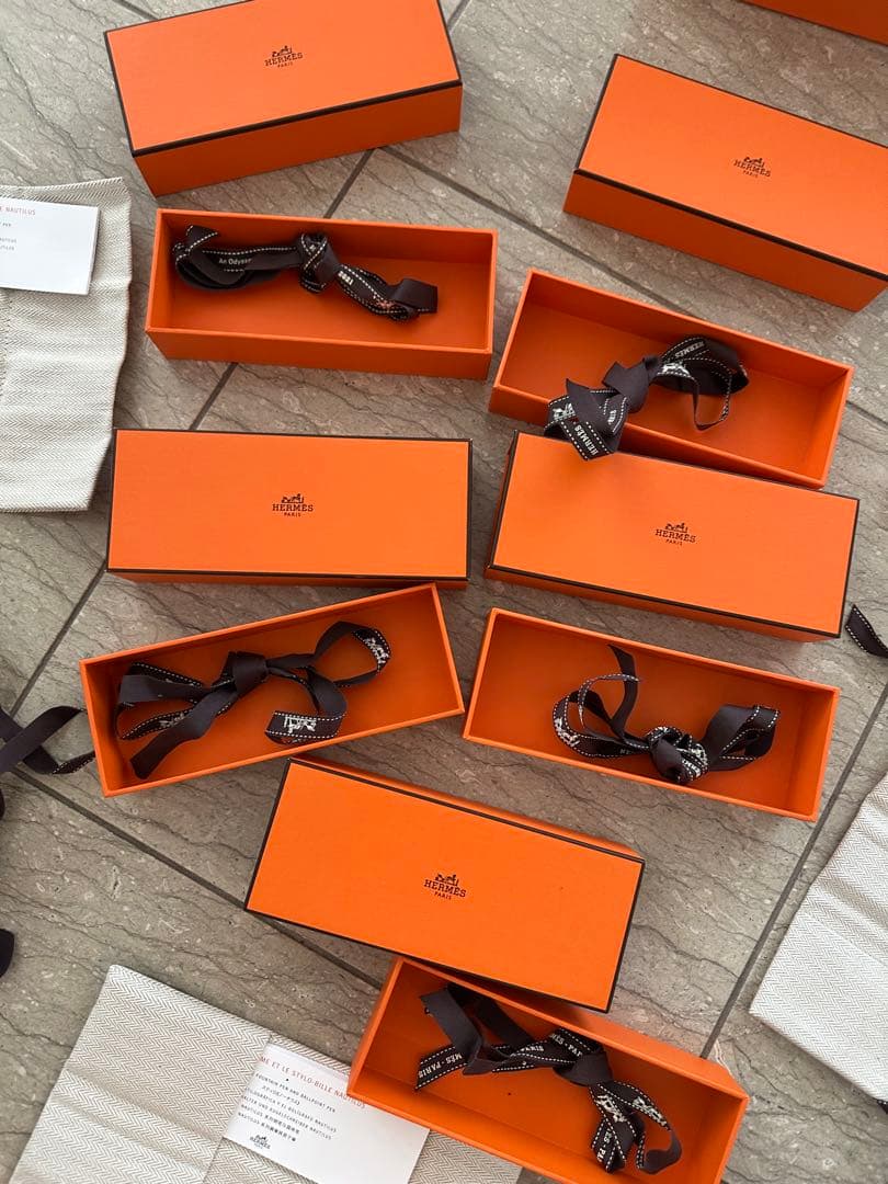 エルメス　HERMES ノーチラス　万年筆　ボールペン　ペン　空箱