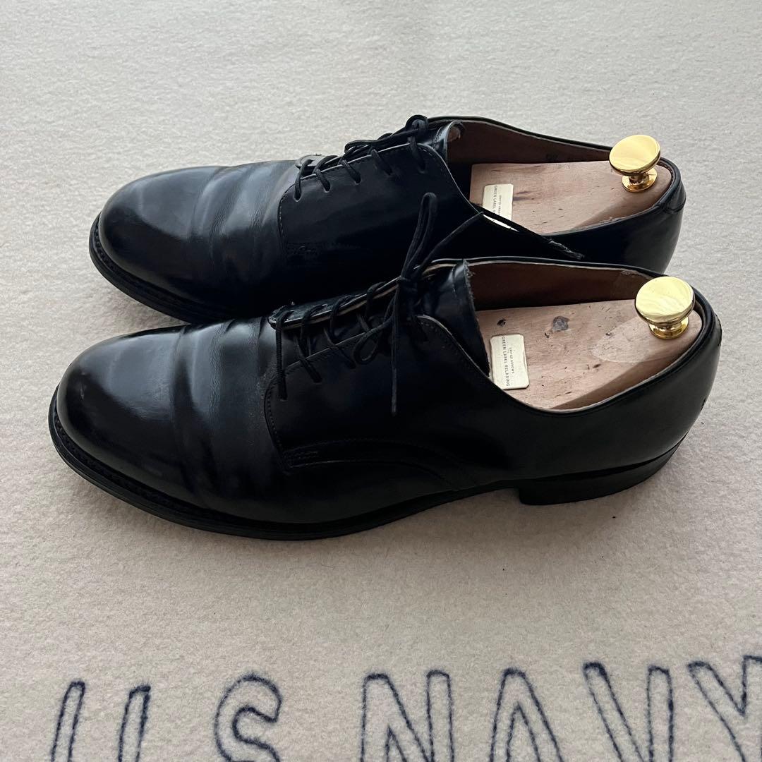 90s usnavy サービスシューズ 海軍 9 1/2R ミリタリー　革靴