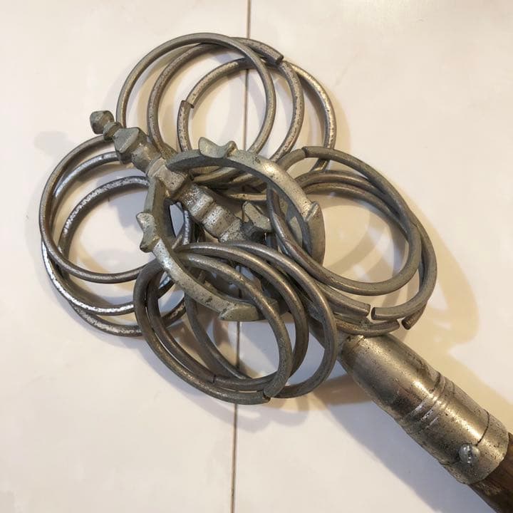 錫杖 十二環 レトロ アンティーク ヴィンテージ しゃくじょう