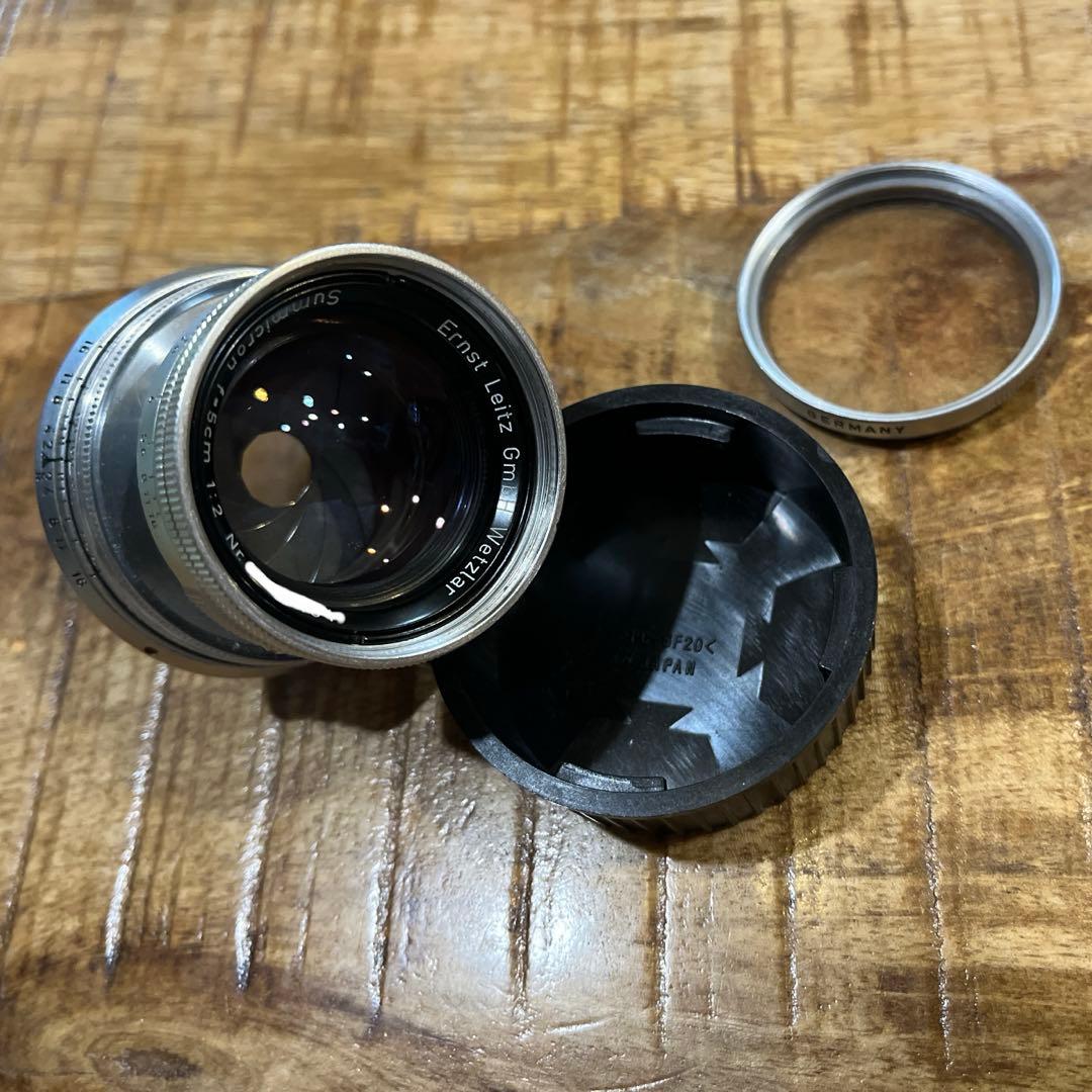 Leitz Wetzlar Summicron 5cm f2 M 沈胴 山崎磨き