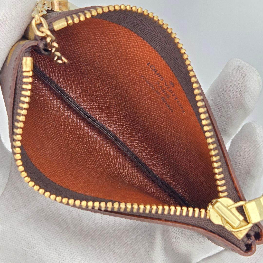 【極美品】ルイヴィトン モノグラム ポシェット クレ ケース 小銭入れ