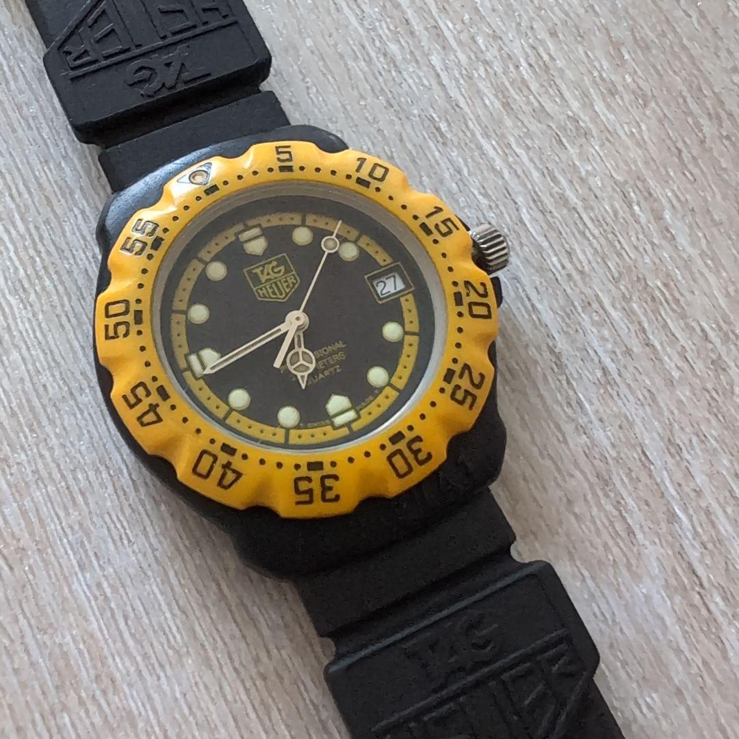 TAG HEUERタグホイヤー　フォーミュラ1ブラック文字盤380 513/1