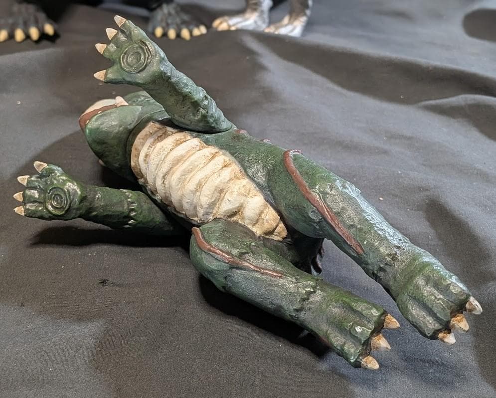 昭和ガメラ＆ギロン＆宇宙ギャオス（エクスプラス）ソフビフィギュア３体セット