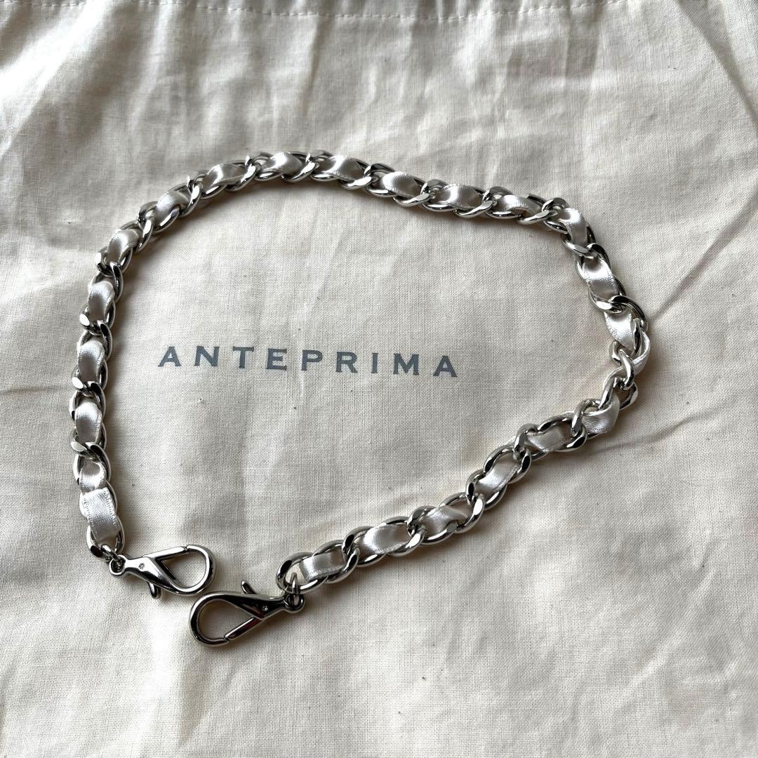 【ゆう】ANTEPRIMAワイヤーバッグ 2way シルバーベージュ