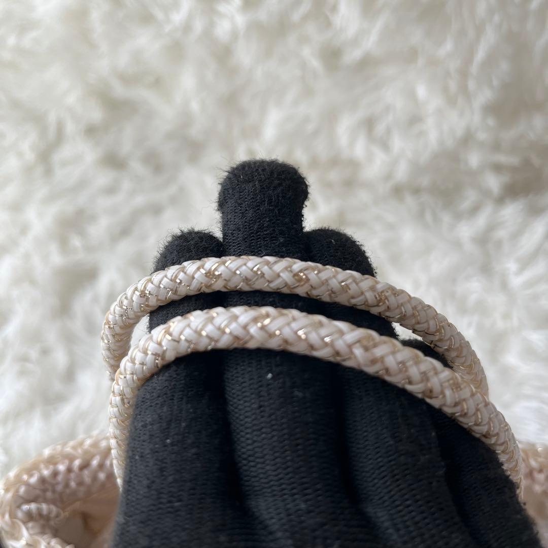 【ゆう】ANTEPRIMAワイヤーバッグ 2way シルバーベージュ