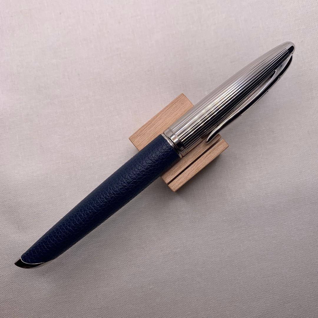 【限定品】ウォーターマン　カレン カーフスキン革巻き　万年筆　18K 字幅F