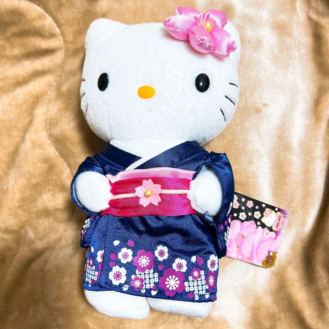 ハローキティ 着物 さくらキティ　ぬいぐるみ（M）2011年